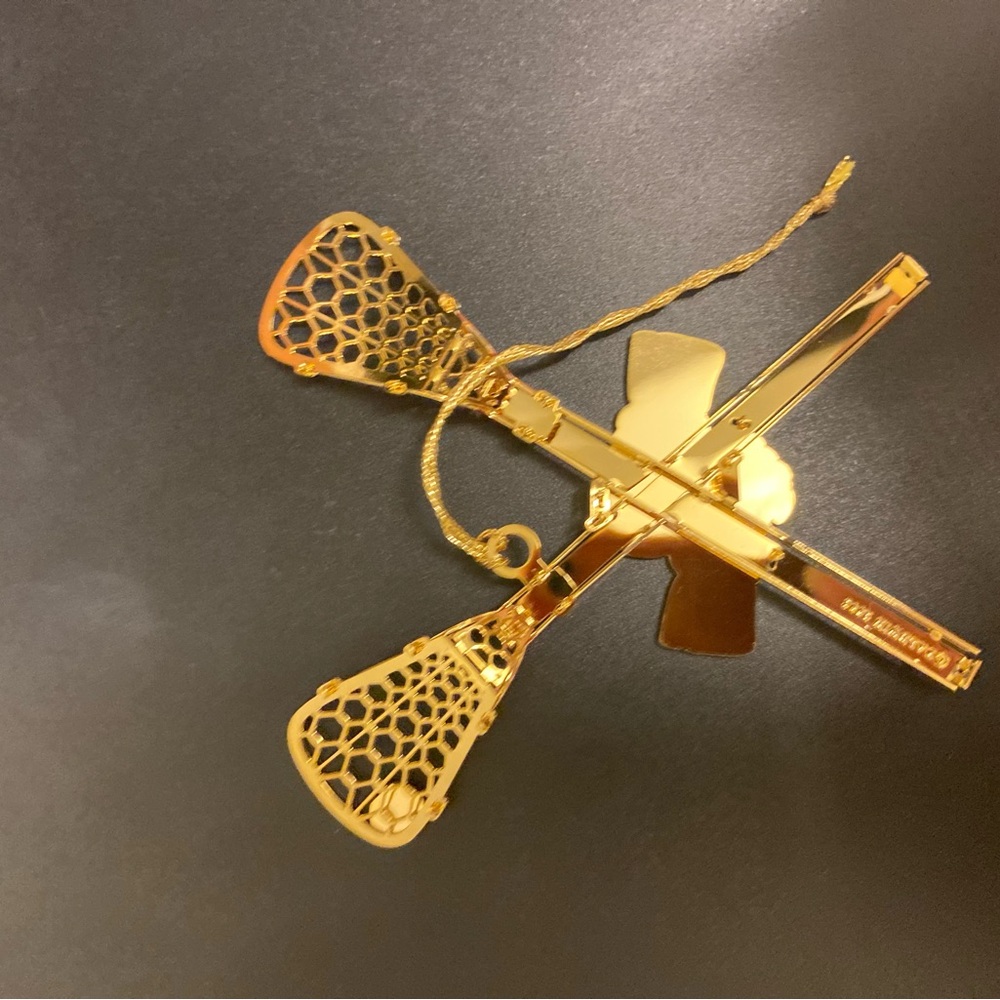 Gold Holiday Ornament